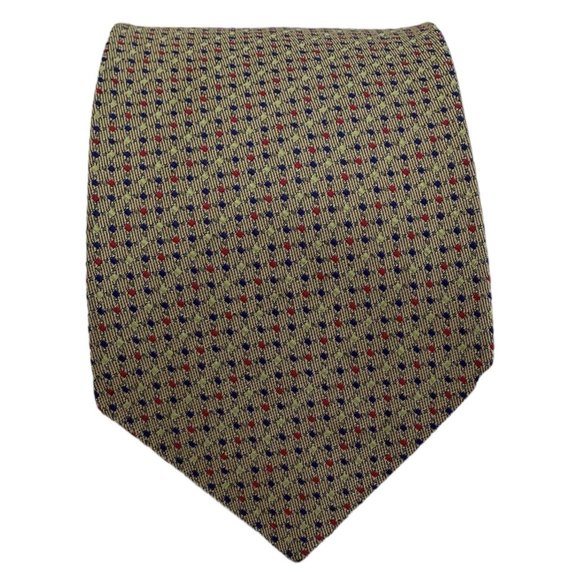 SEIGO KATSURAGAWA Other - SEIGO KATSURAGAWA Green Striped Tie Hand Made In Japan 59"-3.5" EX COND